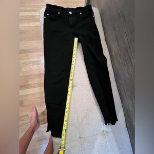 Kut From The Kloth black skinny jeans with ankle detail
